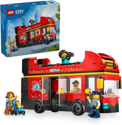 LEGO® - 60407 - City Piros emeletes turistabusz    