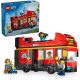 LEGO® - 60407 - City Piros emeletes turistabusz    