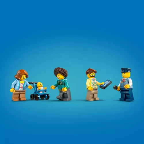 LEGO 60407 City Piros emeletes turistabusz