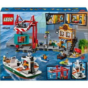   LEGO 60422 City Tengerparti kikötő teherszállító hajóval