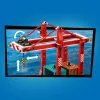 LEGO 60422 City Tengerparti kikötő teherszállító hajóval