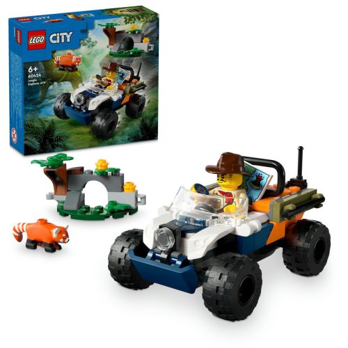 LEGO® - 60424 - City Dzsungelkutató Atv Vörös Macskamedve akció   