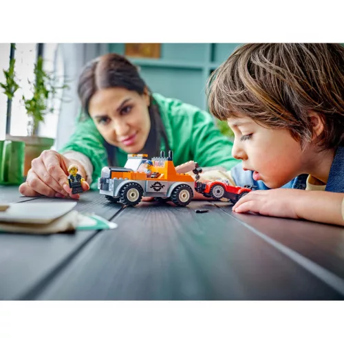 LEGO 60435 City Vontató és sportautó-szerviz