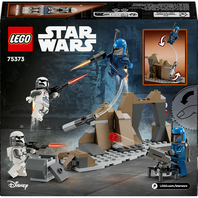 LEGO 75373 Star Wars Csapda a Mandalore bolygón – harci csomag – alternatív kép 1
