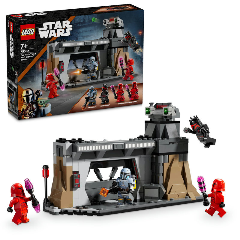 LEGO 75386 Star Wars Paz Vizsla és Moff Gideon csatája – fő nézet
