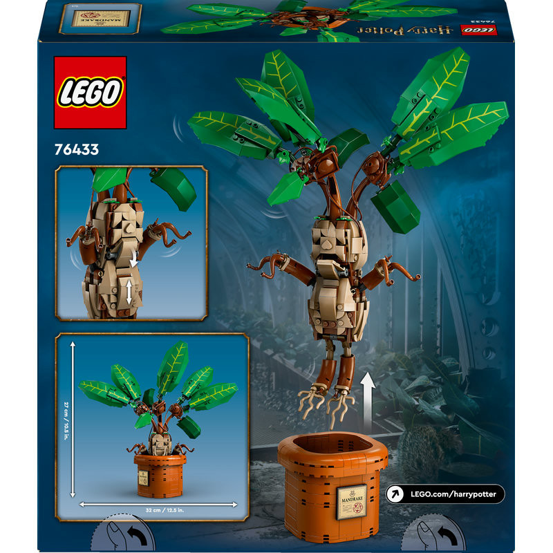 LEGO 76433 Harry Potter Mandragóra – alternatív kép 1
