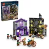 LEGO 76439 Harry Potter Ollivander és Madam Malkin talárszabászata, 6–8 év, Többszínű