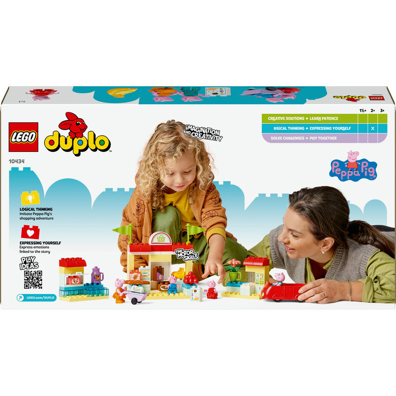 LEGO 10434 DUPLO Peppa Malac bevásárlóközpont – alternatív kép 1