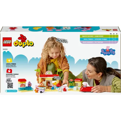 LEGO 10434 DUPLO Peppa Malac bevásárlóközpont