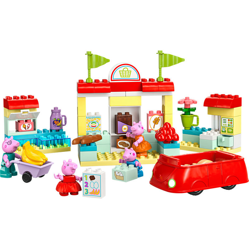 LEGO 10434 DUPLO Peppa Malac bevásárlóközpont – alternatív kép 2