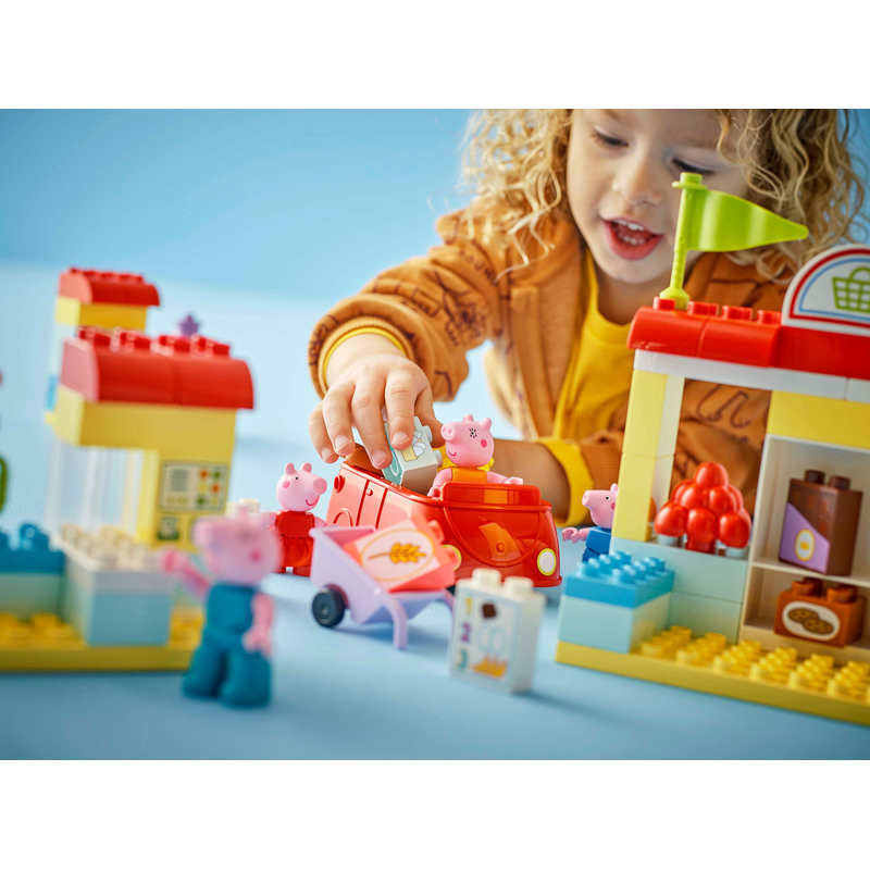 LEGO 10434 DUPLO Peppa Malac bevásárlóközpont – alternatív kép 3