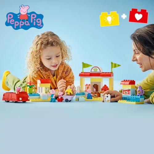 LEGO 10434 DUPLO Peppa Malac bevásárlóközpont