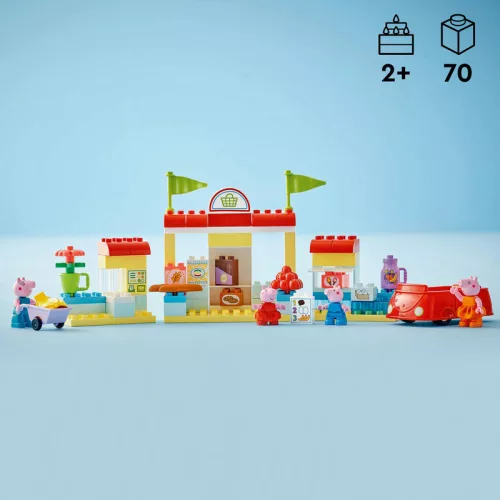 LEGO 10434 DUPLO Peppa Malac bevásárlóközpont