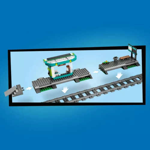 LEGO 60423 City Belvárosi villamos és megálló