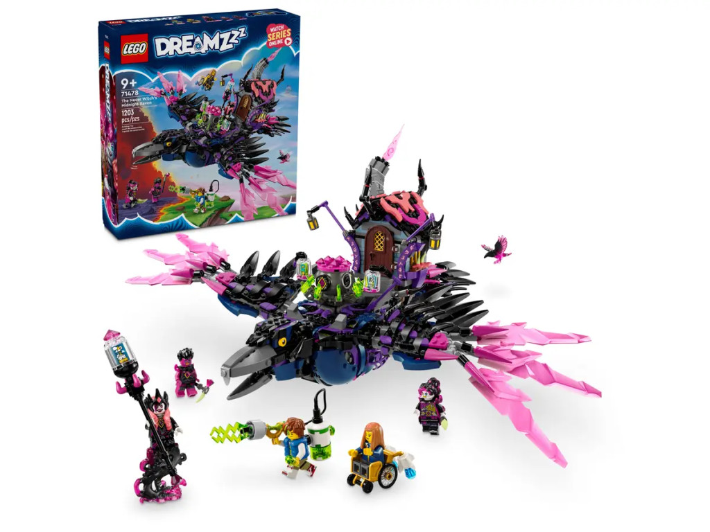 LEGO 71478 Dreamzzz A Sötét boszorkány és az Éjféli holló – fő nézet