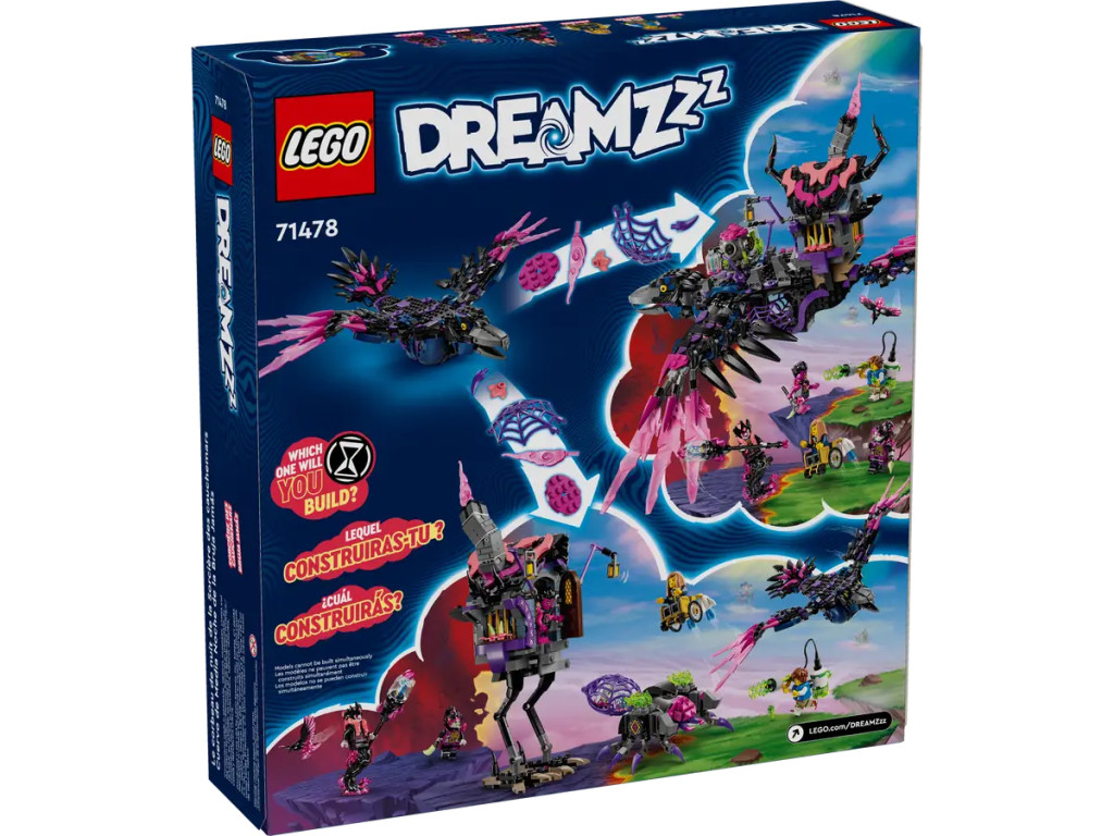LEGO 71478 Dreamzzz A Sötét boszorkány és az Éjféli holló – alternatív kép 1