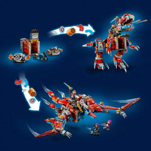 LEGO 71484 Dreamzzz Cooper C Rex robotdinoszaurusza