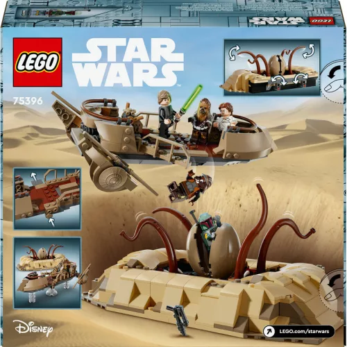 LEGO 75396 Star Wars Sivatagi sikló és a sarlacc ürege