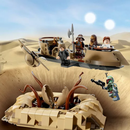 LEGO 75396 Star Wars Sivatagi sikló és a sarlacc ürege