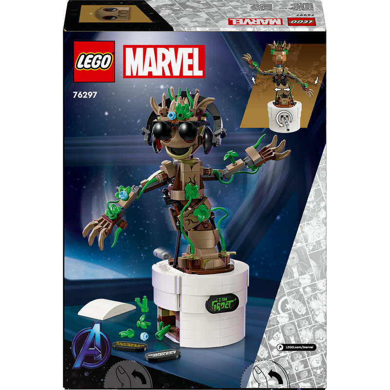 LEGO 76297 Marvel Táncoló Groot – alternatív kép 1