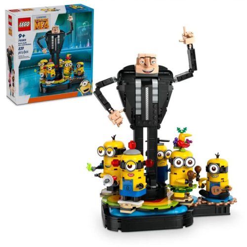 LEGO® - 75582 - Minions Kocka Gru és minyonok    