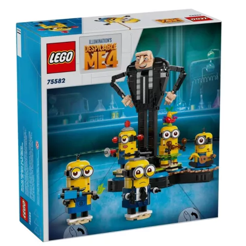 LEGO 75582 Minions Kocka Gru és minyonok