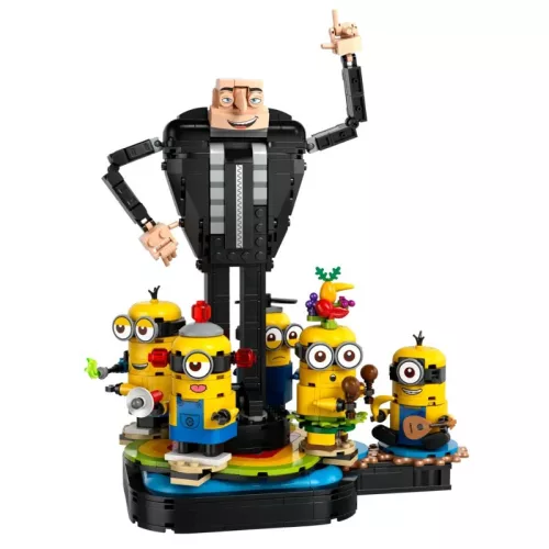 LEGO 75582 Minions Kocka Gru és minyonok