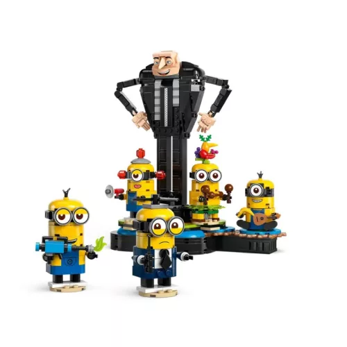 LEGO 75582 Minions Kocka Gru és minyonok