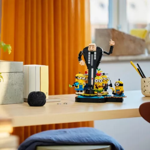 LEGO 75582 Minions Kocka Gru és minyonok