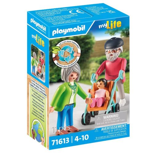 PLAYMOBIL® - 71613 - Palymobil Nagyszülők kisbabával