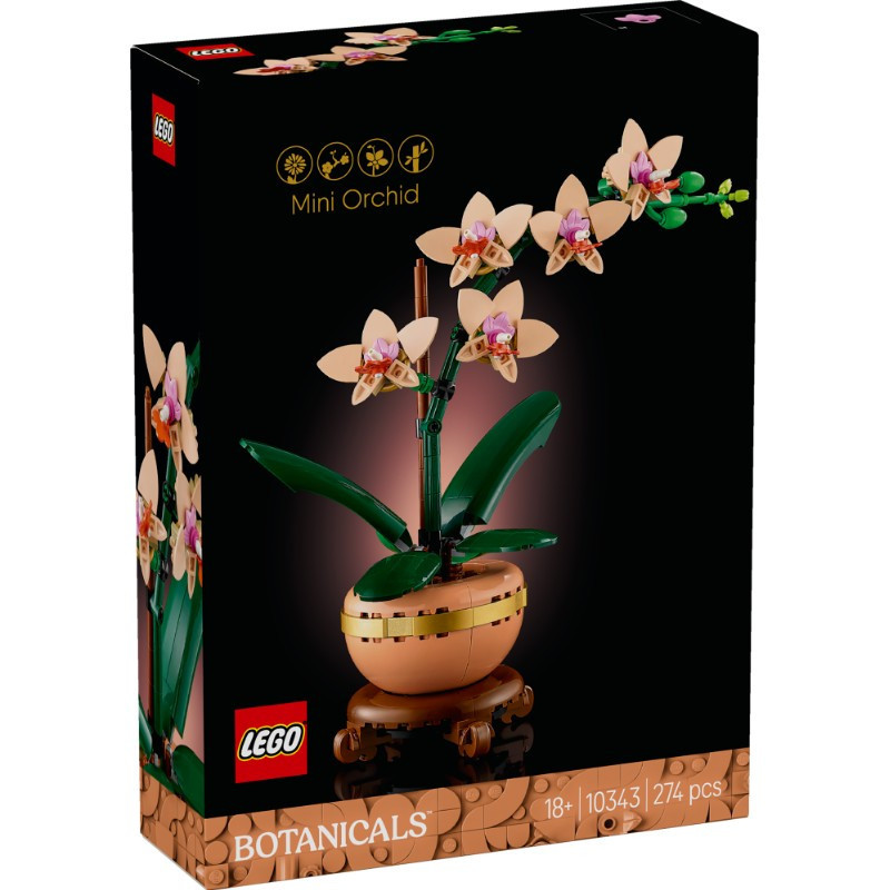 LEGO 10343 Botanicals Mini orchidea – alternatív kép 3