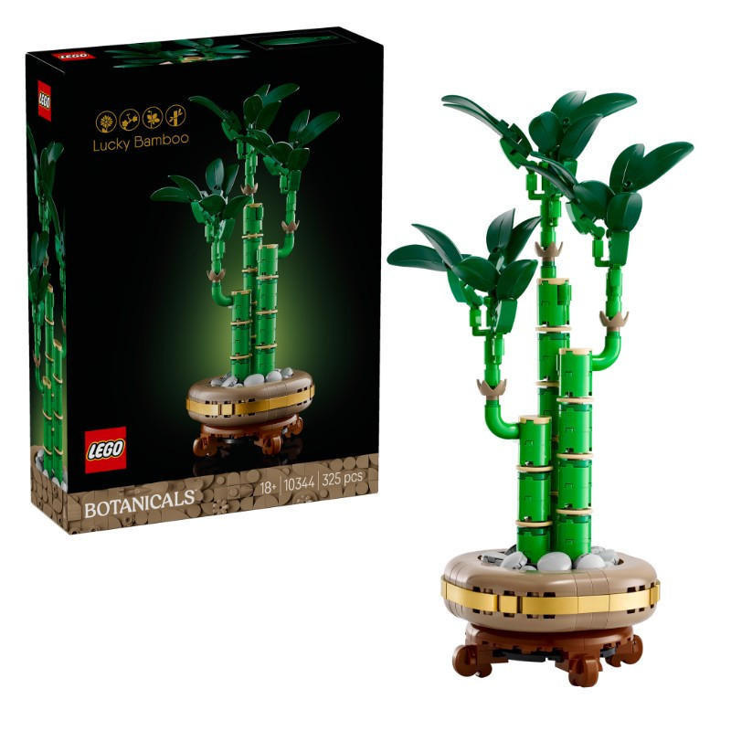 LEGO 10344 Botanicals Szerencse bambusz – fő nézet