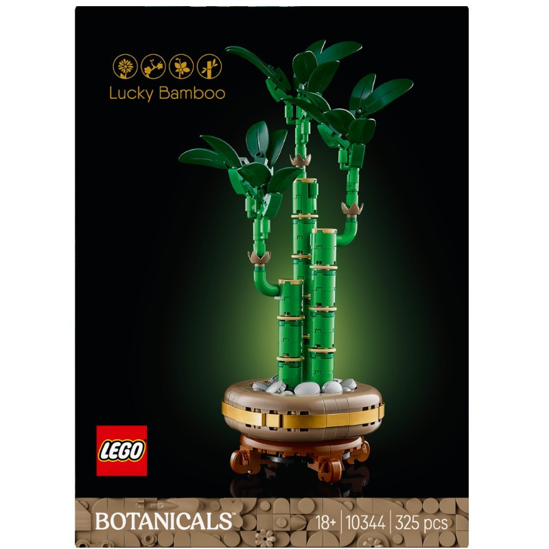 LEGO 10344 Botanicals Szerencse bambusz – alternatív kép 2