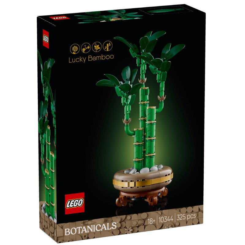 LEGO 10344 Botanicals Szerencse bambusz – alternatív kép 3