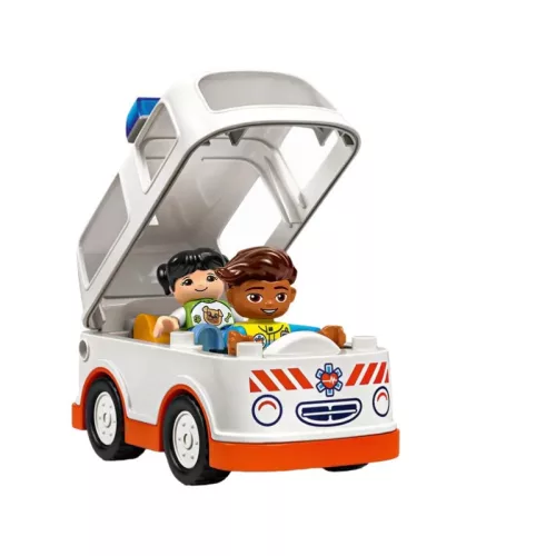LEGO 10447 DUPLO Town Mentőautó és mentősofőr