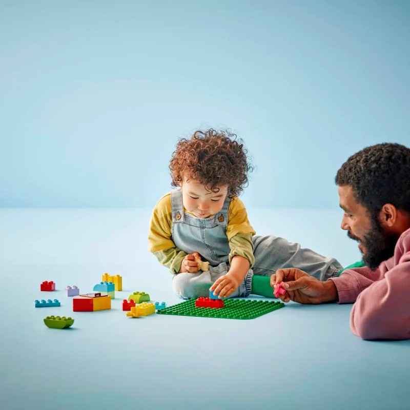 LEGO 10460 DUPLO Classic Zöld építőlap – alternatív kép 2