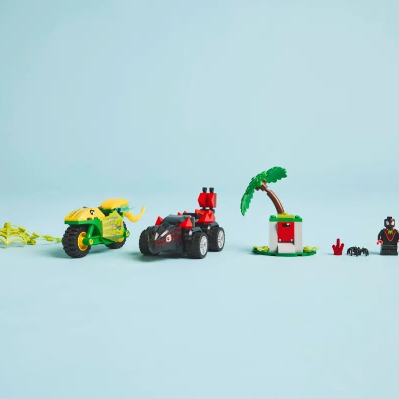 LEGO 11198 Spidey Spin és Electro: üldözés a dinójárművel – alternatív kép 3