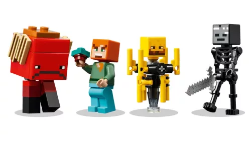 LEGO 21266 Minecraft Csata az alvilági lávatónál