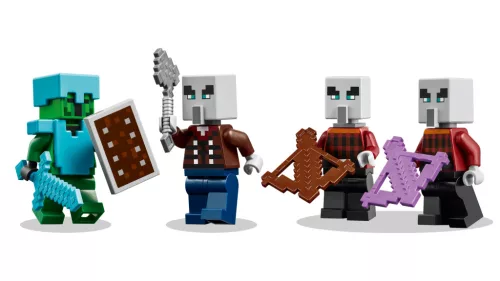 LEGO 21267 Minecraft Illagerek őrjárata a sivatagban