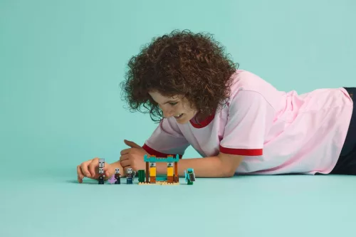 LEGO 21267 Minecraft Illagerek őrjárata a sivatagban