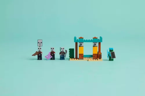 LEGO 21267 Minecraft Illagerek őrjárata a sivatagban