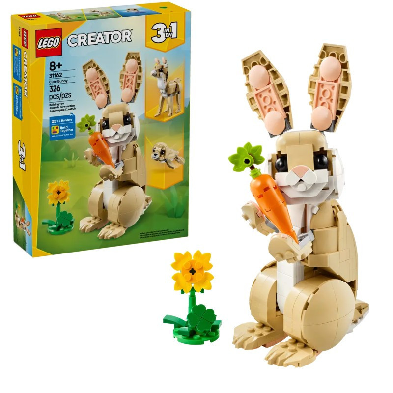 LEGO 31162 Creator Aranyos nyuszi – fő nézet