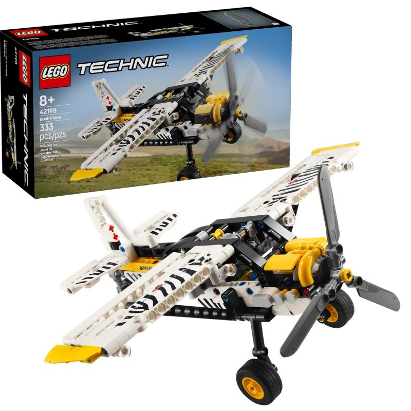 LEGO 42198 Technic Kisrepülő – fő nézet