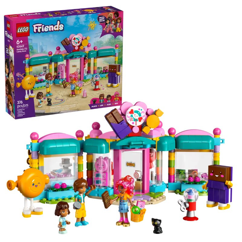 LEGO 42649 Friends Heartlake City édességbolt – fő nézet