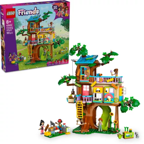 LEGO 42652 Friends Barátság lombház találkahely, 6–8 év, Többszínű