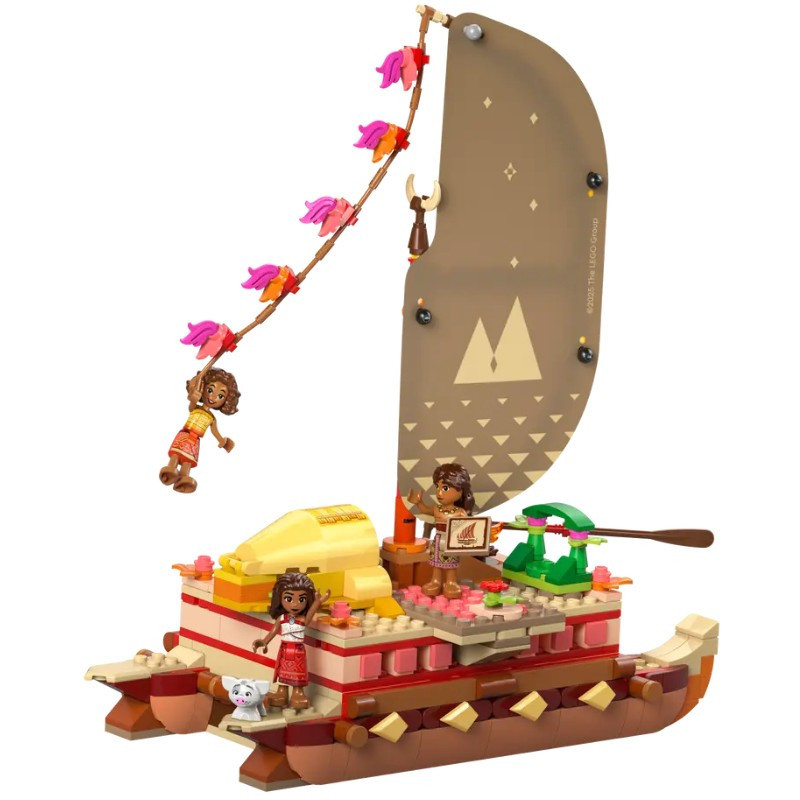 LEGO 43270 Disney Vaiana kalandokkal teli kenuja – alternatív kép 1