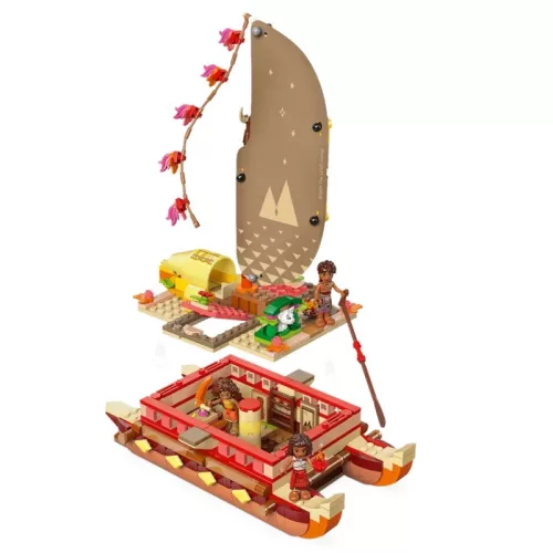 LEGO 43270 Disney Vaiana kalandokkal teli kenuja