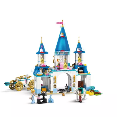 LEGO 43275 Disney Princess Hamupipőke kastélya és hintója