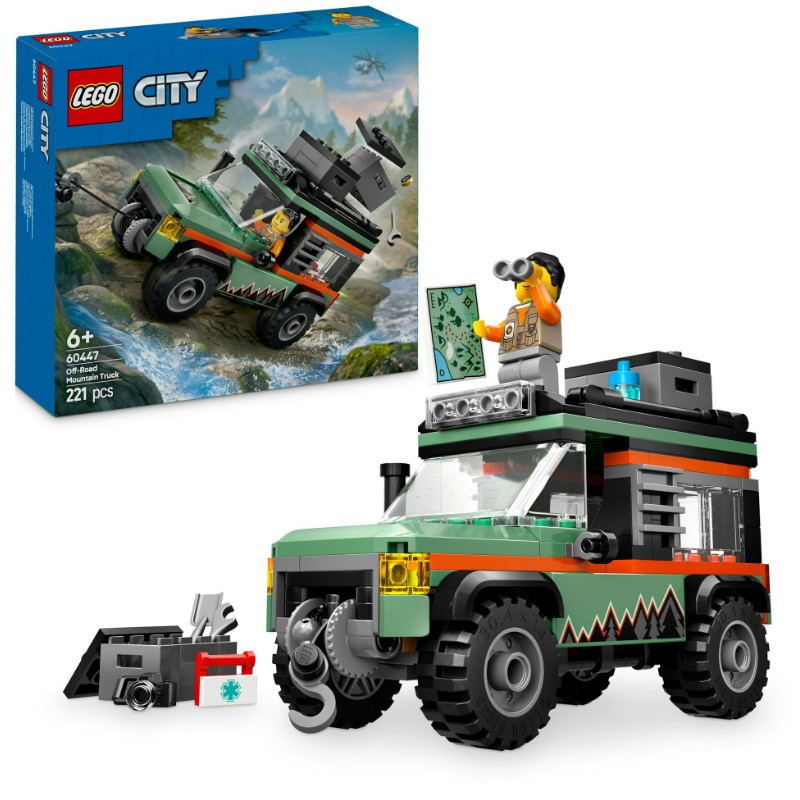LEGO 60447 City 4x4-es off-road terepjáró – fő nézet