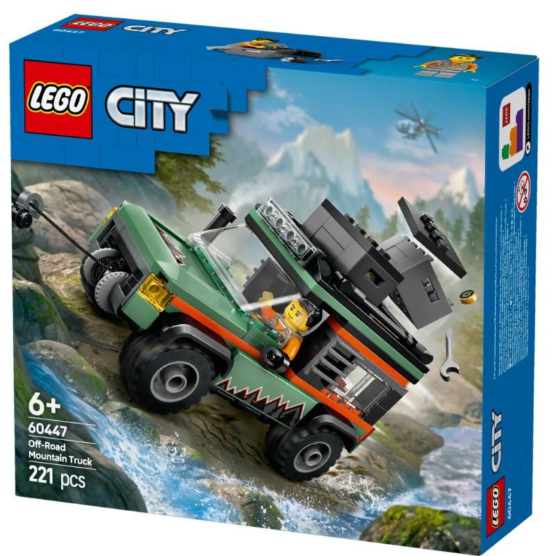 LEGO 60447 City 4x4-es off-road terepjáró – alternatív kép 1